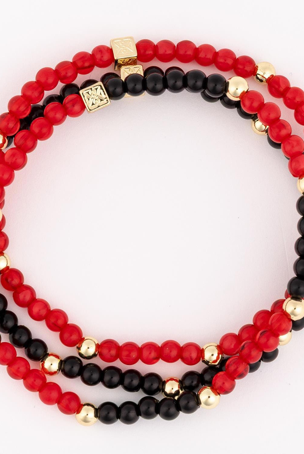 Bracelet Junie Red & Black