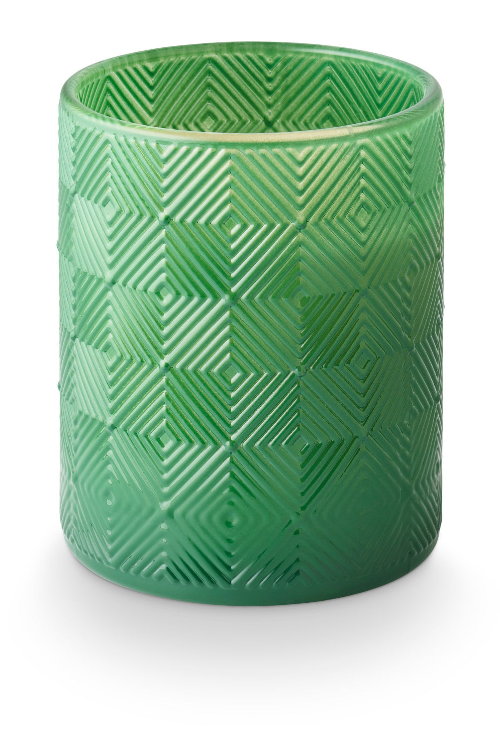 Jungle Green Magnolia Textured Glass