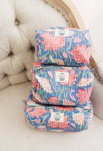 Load image into Gallery viewer, Seascape Quilted Cosmetic Bags