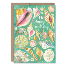 Load image into Gallery viewer, Seashell Treasures Birthday Card