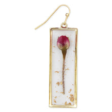 Load image into Gallery viewer, Sweet Pink Dried Flower Earrings