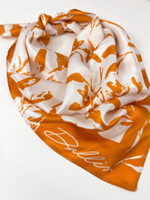 Load image into Gallery viewer, Orange + White Gameday Scarf