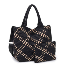 Load image into Gallery viewer, Medium Woven Neoprene Tote