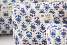Load image into Gallery viewer, Blue Bonnett Floral Cosmetic Bag