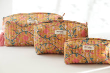 Load image into Gallery viewer, Henna Vines Cosmetic Bag
