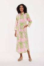 Load image into Gallery viewer, Pink & Green Gabriella Maxi