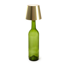 Load image into Gallery viewer, Gold Bottle Lampshade