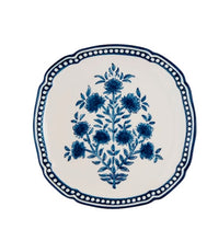 Load image into Gallery viewer, Blue Block Print Platter