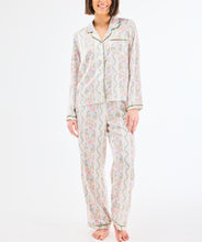 Load image into Gallery viewer, Ivory Ivy Lane Satin Charlotte Pajamas