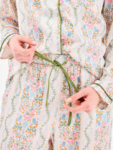 Load image into Gallery viewer, Ivory Ivy Lane Satin Charlotte Pajamas