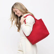 Load image into Gallery viewer, Medium Woven Neoprene Tote