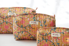 Load image into Gallery viewer, Henna Vines Cosmetic Bag