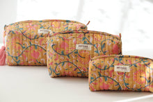 Load image into Gallery viewer, Henna Vines Cosmetic Bag
