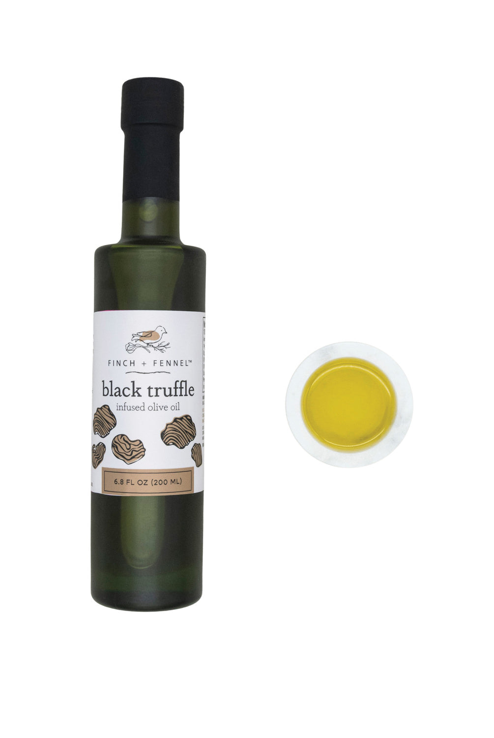 6.8 oz. Black Truffle Infused Olive Oil