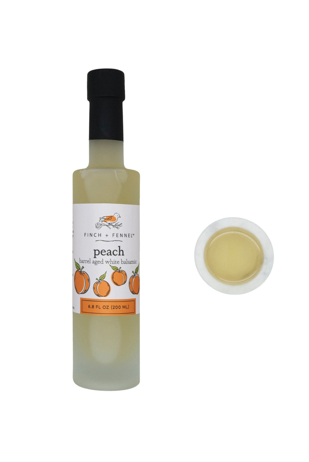 6.8 oz. Peach Barrel Aged White Balsamic