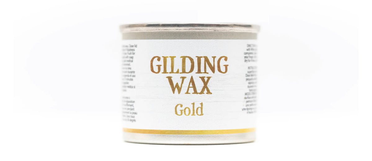 Using Gilding Wax To Bling Your Painted Furniture 