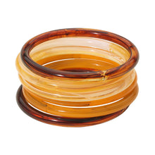 Load image into Gallery viewer, 6PCS - Stackable Resin Bangle Multi Layered Bracelets