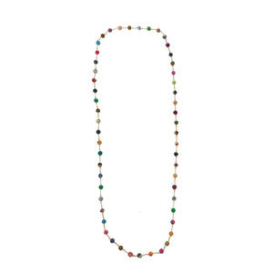 Dotted Kantha Long Necklace