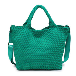 Medium Woven Neoprene Tote