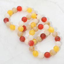 Load image into Gallery viewer, 3PCS - Marbled Resin Ball Beaded Stretch Multi Layered Bracelets