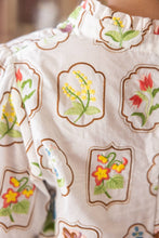 Load image into Gallery viewer, Floral Embroidered V-Neck Top