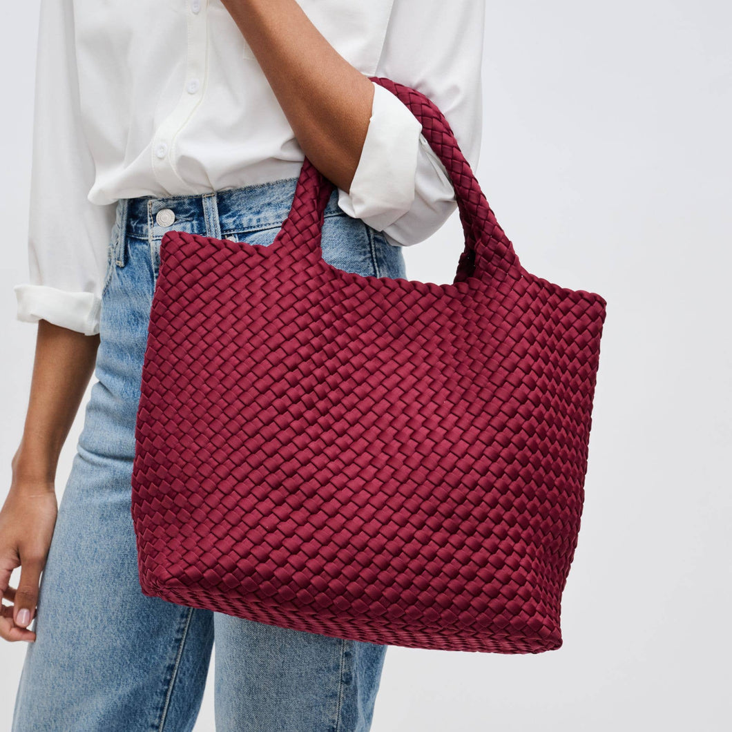 Medium Woven Neoprene Tote