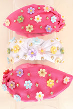 Load image into Gallery viewer, Floral Beaded Jeweled Headband