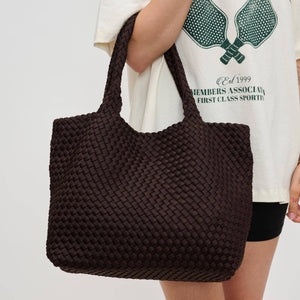 Medium Woven Neoprene Tote