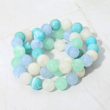 Load image into Gallery viewer, 3PCS - Marbled Resin Ball Beaded Stretch Multi Layered Bracelets