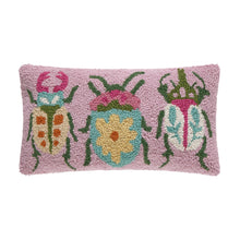 Load image into Gallery viewer, Folk Beetles Hook Pillow