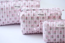 Load image into Gallery viewer, Rosy Mist Cosmetic Bag