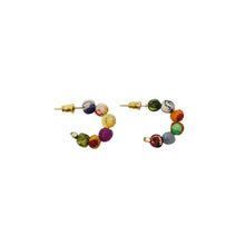 Load image into Gallery viewer, Kantha Tiny Hoops