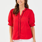 Top Elaine Red/Black XS