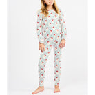 PJ Annie Kid PJs Santa Baby Stripes PK