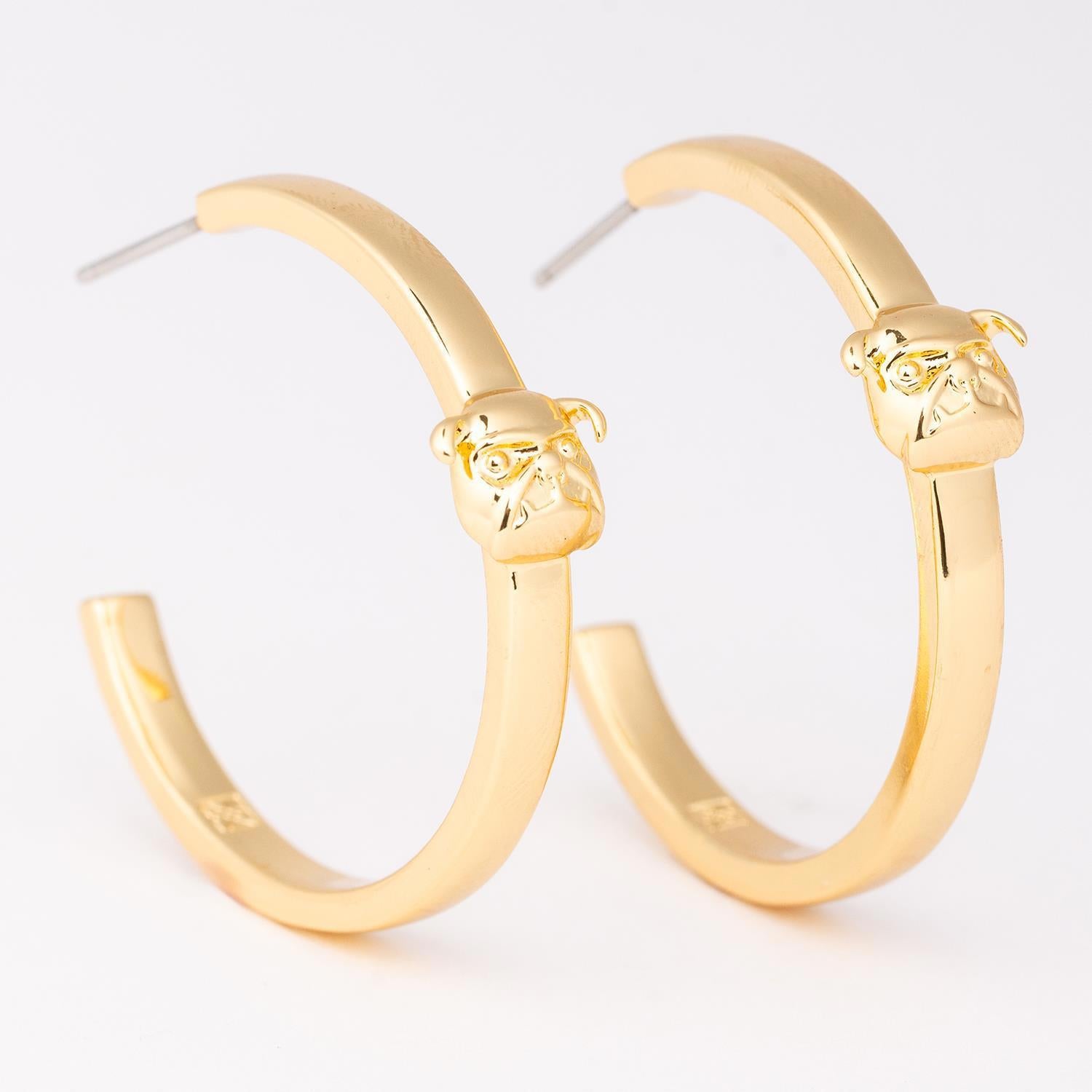Earrings Eloise Bulldog