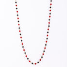 Necklace Macy Red & Black
