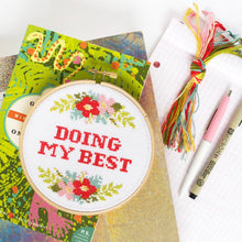 Load image into Gallery viewer, Doing My Best Cross Stitch Kit