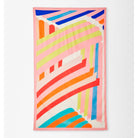 Diagonal Stripes Print Sarong