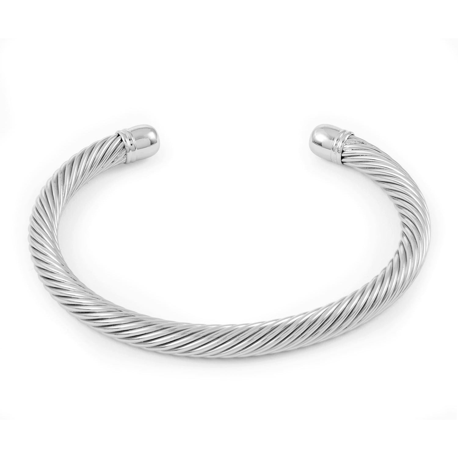 Twisted Cable Cuff Bracelet, 2 Asst.