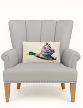 Load image into Gallery viewer, Mallard Flying Hook Pillow