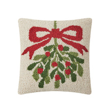 Load image into Gallery viewer, Mistletoe White Hook Pillow