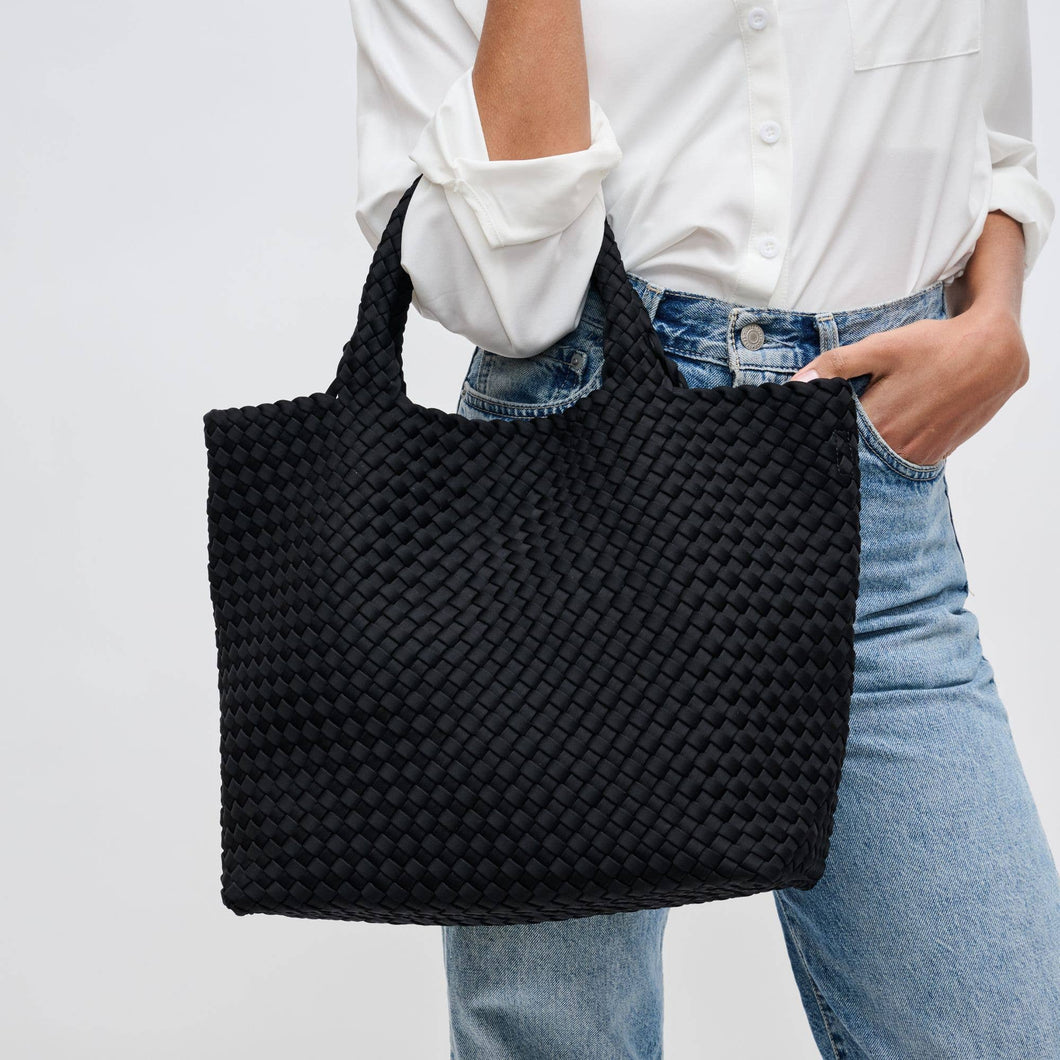 Medium Woven Neoprene Tote
