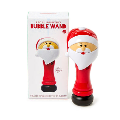 Santa Bubble Wand Blower