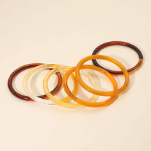 Load image into Gallery viewer, 6PCS - Stackable Resin Bangle Multi Layered Bracelets