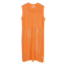 Load image into Gallery viewer, Chest Blocked Crochet Long Dress
