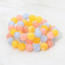 Load image into Gallery viewer, 3PCS - Marbled Resin Ball Beaded Stretch Multi Layered Bracelets