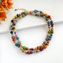 Load image into Gallery viewer, Kantha Sonnet Necklace