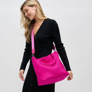 Medium Woven Neoprene Tote