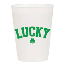 Load image into Gallery viewer, Lucky Shamrock Frosted Cups