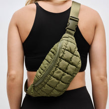 Load image into Gallery viewer, Resurgence - Quilted Puffer Nylon Belt Bag